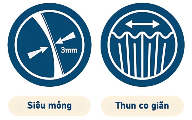 Thiết kế tã vừa vặn