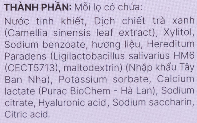 Thành phần