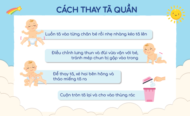 Combo 4 tã quần Bobby size L 70 miếng/bịch (9 - 14 kg) - HDSD