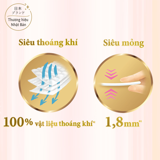 Tã quần Merries First Premium size XXL 24 miếng (15 - 25 kg) - Thiết kế