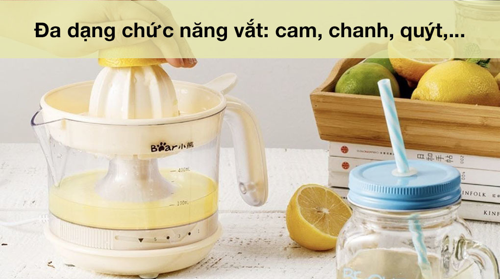Máy vắt cam BEAR CZJ-A04B1 chức năng vắt